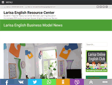 Tablet Screenshot of larisaschooloflanguage.net